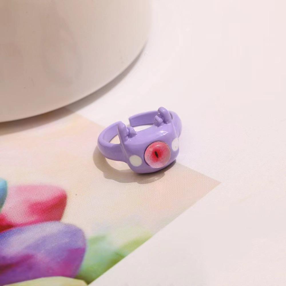 Süßer Monster Ring Diamant Dopamin Ring