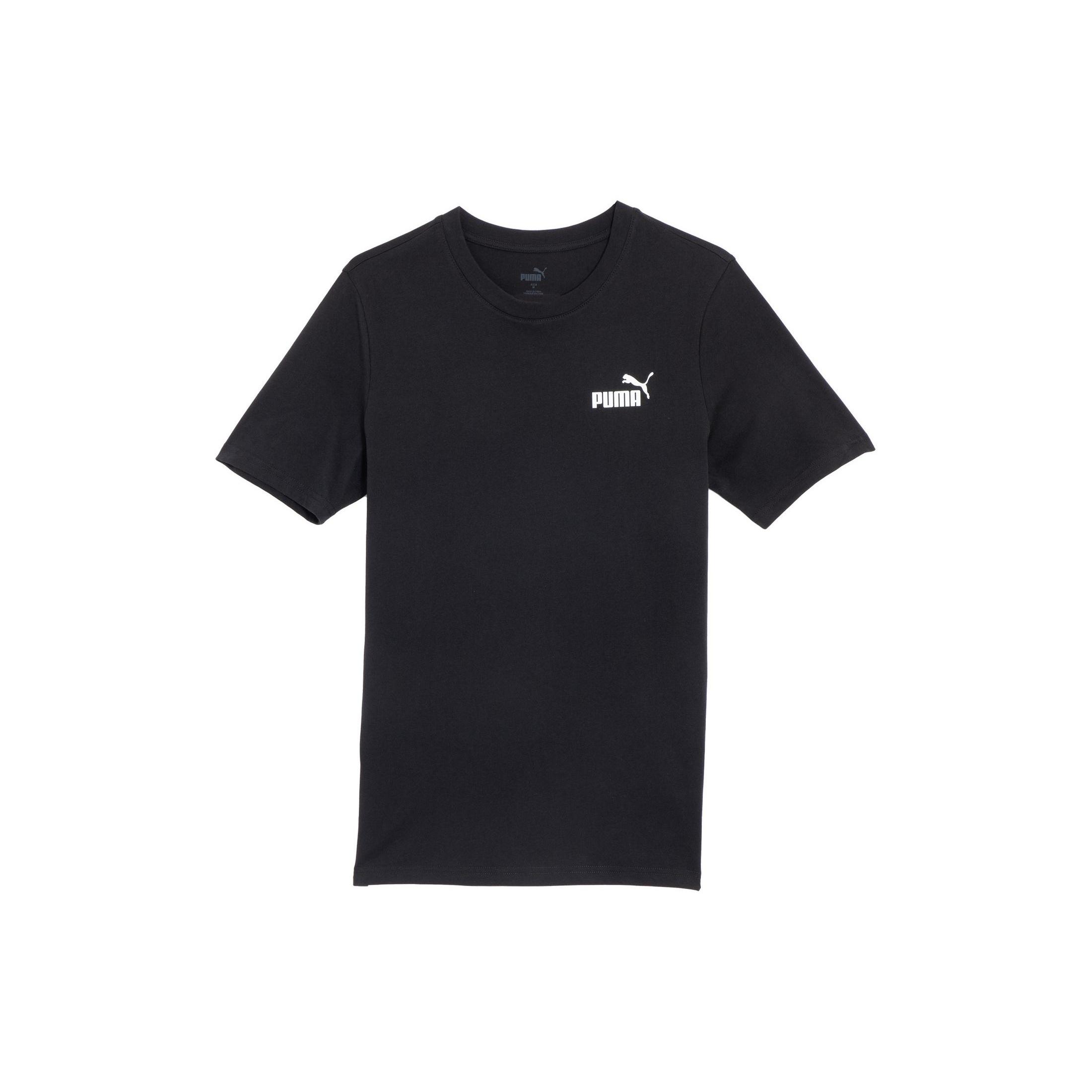 PUMA Logo T-shirt Black Men s 683484-01 M