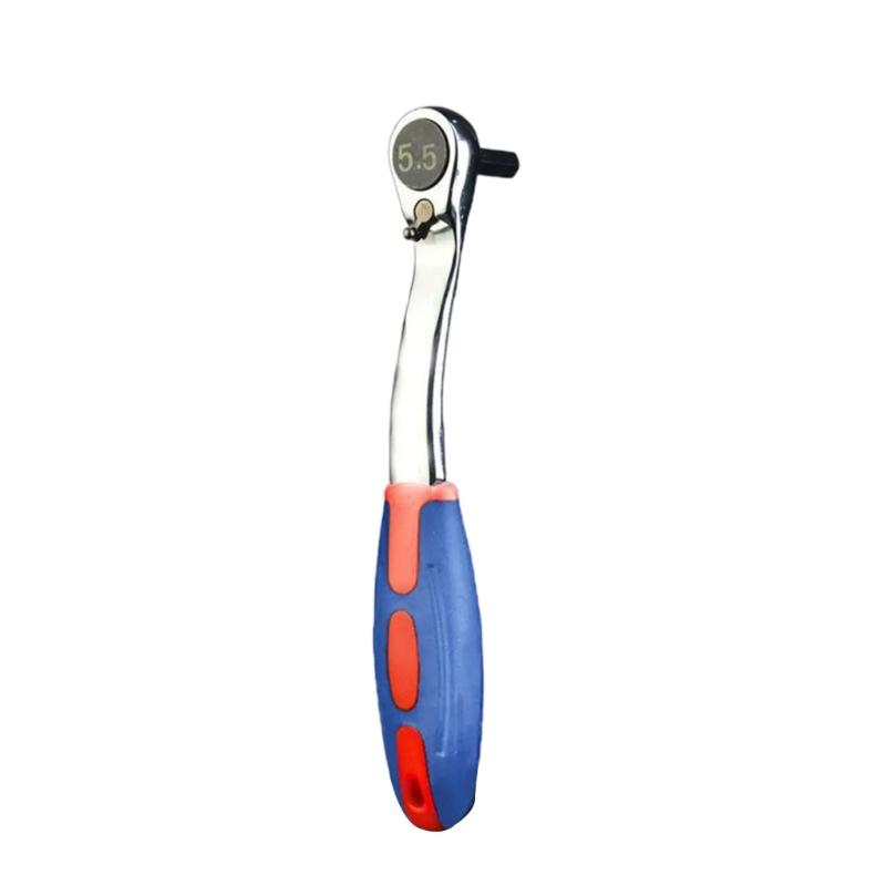 Mini Ratchet Wrench 72 Teeth Quick Socket Batch Head Ratchet Wrench Rod Screwdriver Bit Tool Wrench Repair Hand Tool