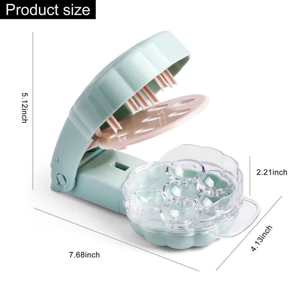 Cherry Pitter Olive Pitter Tool Pit Remover Quick Push Pull 6 Hole Seed Multi-Function Cherry Pitters Core Remover