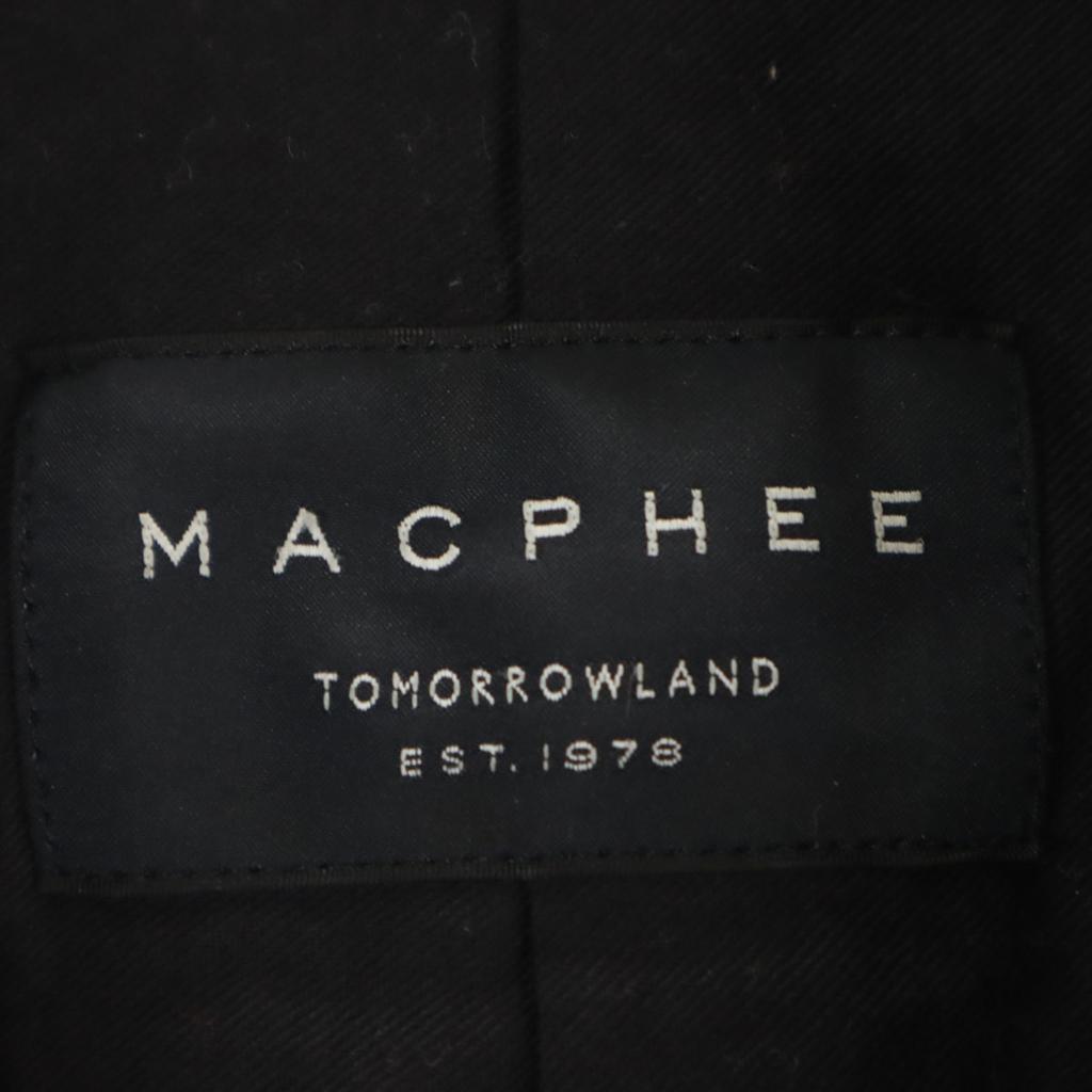 MACPHEE Sheepskin Leather Riders jacket 36 black Tomorrowland Women Used