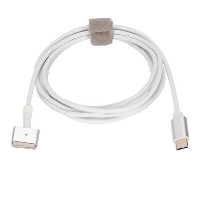 Typ C auf Magnetisch T für Macbook Typ C Stecker auf für Magsafe 2 45W PD Schnellladung PVC Lade