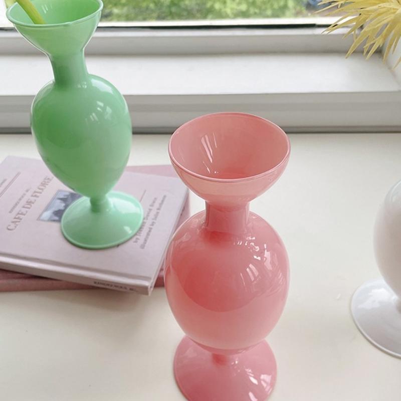 Multifunction Flower Vase Decorative Vase Ornament Accessory Household for Wedding Birthday New Year Decoration Gift