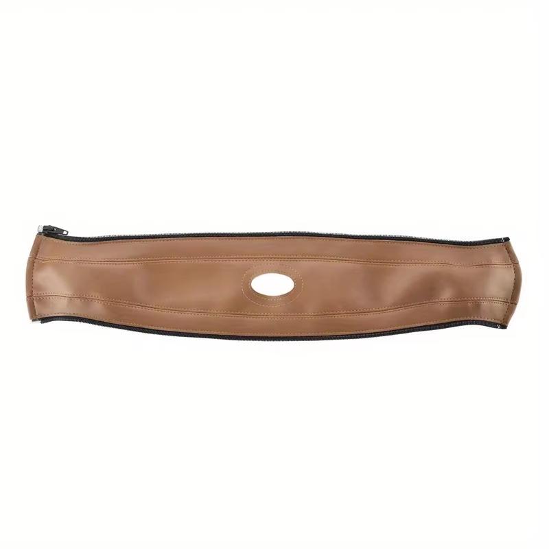 

Stroller Handle Cover Handle Sleeve Cover Removable Pu Leather Bumper Handlebar Sleeve Protect Case For Baby Stroller Dust-Proof