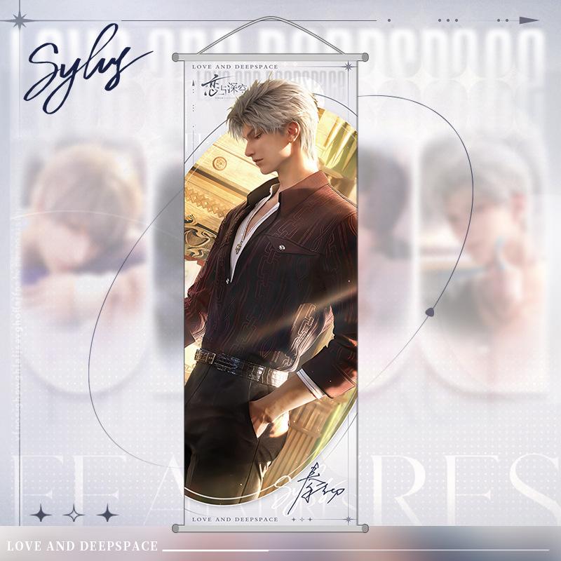 Love and Deepspace Charakterposter Hängegemälde Xavier Zayne Rafayel Sylus Schlafzimmer Wanddekorativ Anime Peripherie