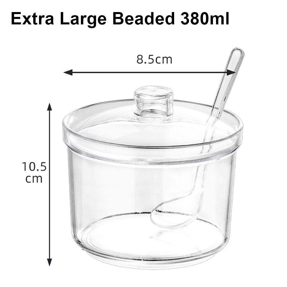 1Pcs S/M/L Spices Bottles Acrylic Salt Pepper Shakers New Seasoning Jars