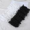 Women Girdle Embroidery Lace Flower Lace-up Wide Brim Waist Belt Adjustable Length Dresses Shirts Tops