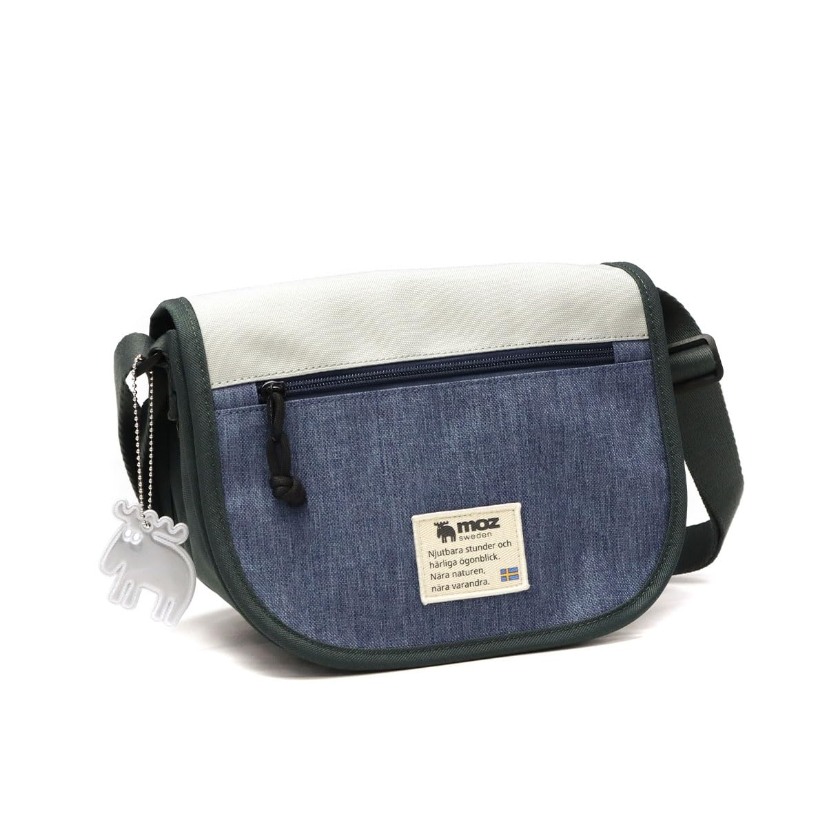 

Lightweight for mini back flap shoulder gray x navy [Mozu] backpack, small, commuting, backpack, plain, zipper, women s, men s, bag, ZZEI-24,