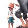 One Piece Anime Action Figure Set Featuring Four Emperors Shanks Luffy Ace And Sabo Collectible Toys