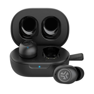 Japonsko JBuds Mini Bezdrôtové slúchadlá Pohodlné nosenie aj pre malé uši Prekvapivo malé rozmery s plnou funkčnosťou Jednoduché prenášanie s krúžkom na kľúče