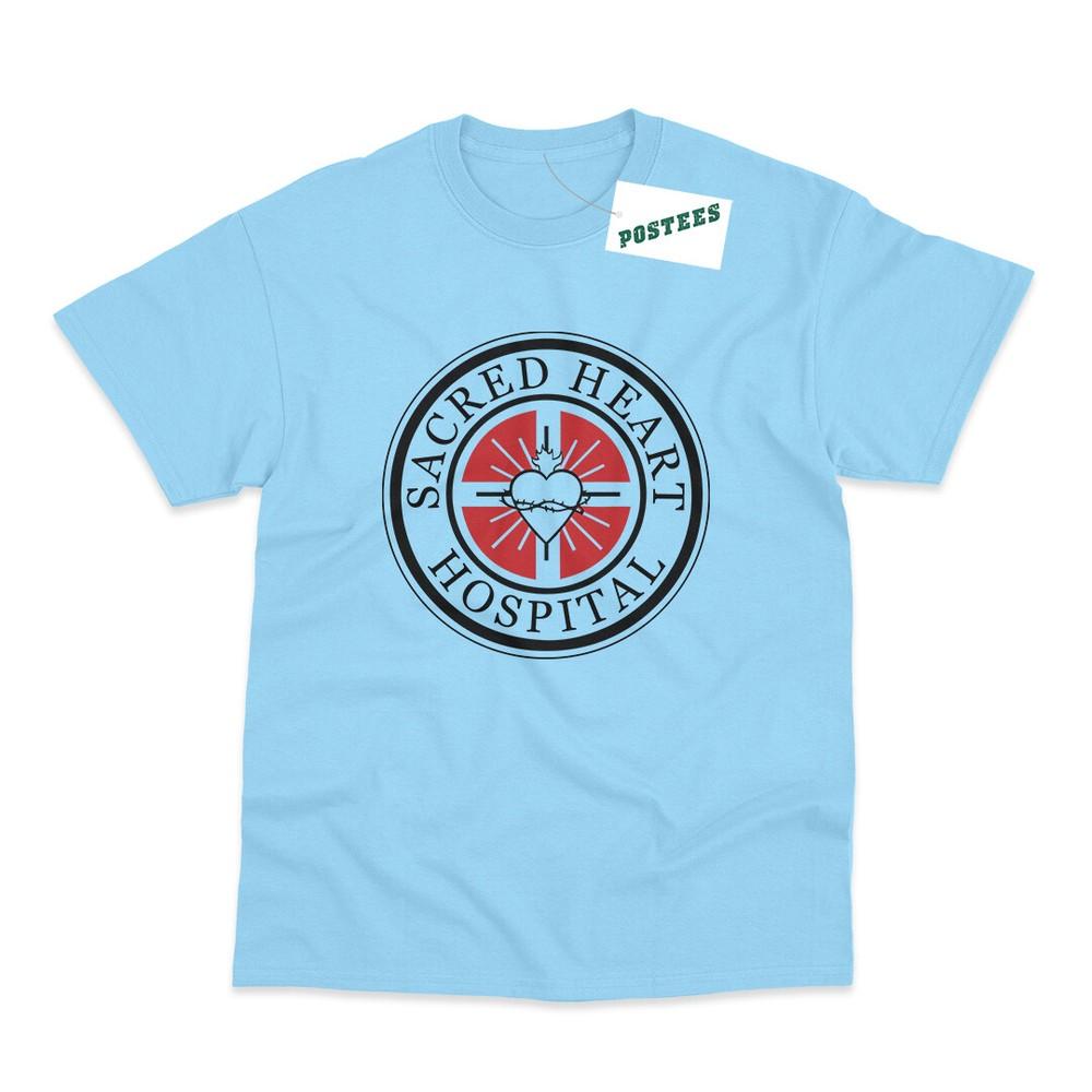 

Sacred Heart Hospital Inspired By Scrubs DTG Printed TShirt Unisex T-Shirt XXL