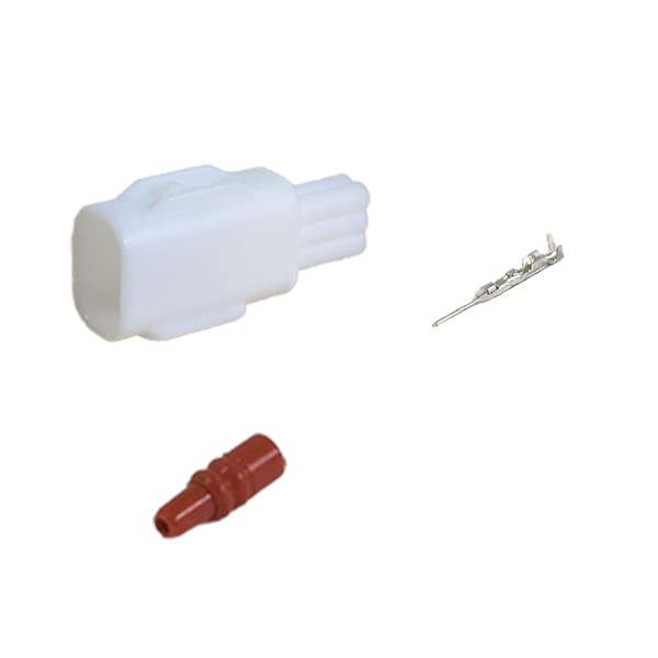 

Sumitomo Wiring Systems 025 type TS waterproof 6-pole male coupler/terminal червоний