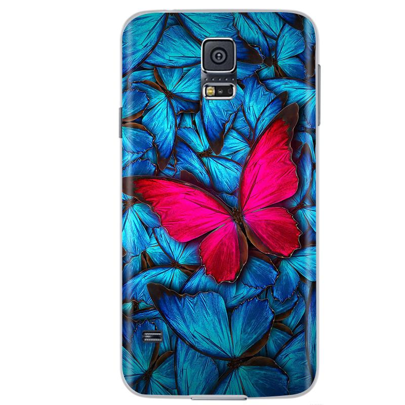For Samsung Galaxy S5 Case S5 Mini Silicone Soft Tpu Back Case on For Samsung Galaxy S5 S 5 Neo I9600 SM-G900F Phone Shell Coque