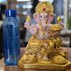 1 Piece Premium Decorative Lord Ganesha Statue & Idols for Home, Office, and Pooja for Festivals, Weddings, and Special Occasions(Poly Resin)