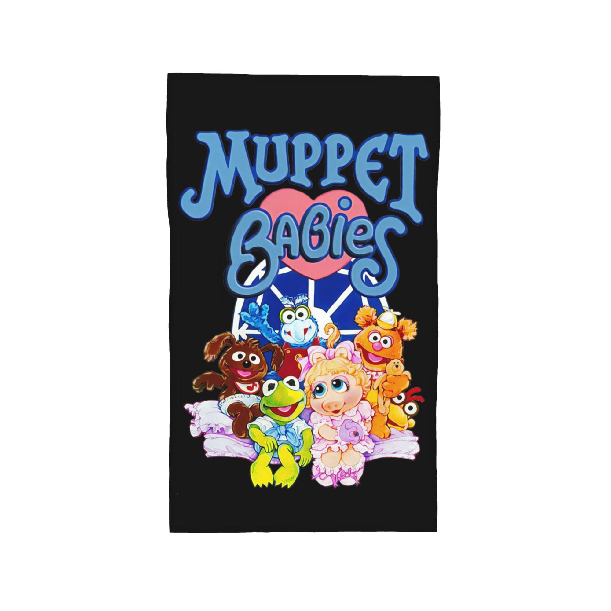 

Muppet Babies Soft Face Towel Quick Dry Pool Bath Cotton Towels Absorbent Quick W30*H60(CM)