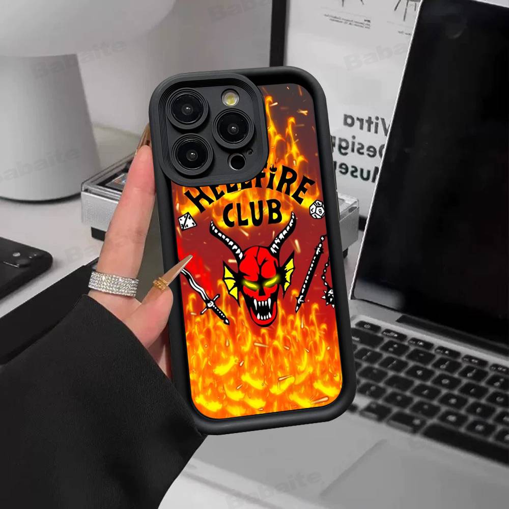E-Eddie M-Munson Phone Case For IPhone 17 16 15 13 11 12 14 Pro Max Plus Silicone Cover Shell