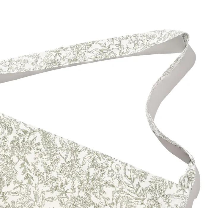 Flower Paisley Shoulder Eco Bag (Gray)