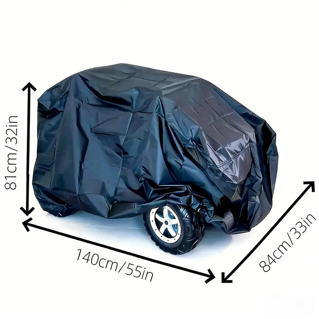 4WD RC Off-Road Electric Toy Car Cover, for Kids Ride-On Vehicle, Waterproof Sunproof Dustproof Full Coverage Sleeve