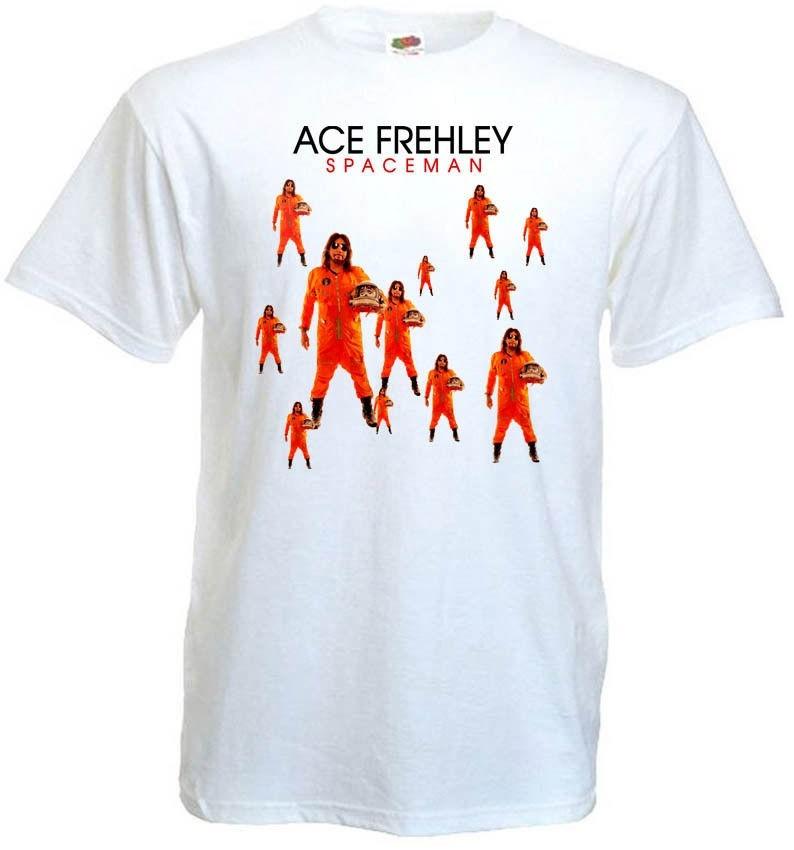 Ace Frehley Spaceman v6 White Men S-234XL D2000 Unisex T-Shirt S