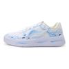 Li Ning Floating Boat Oceanarium PU Low Top Skateboard Shoes Unisex Sea Blue AGCS420-6(Team1741-)