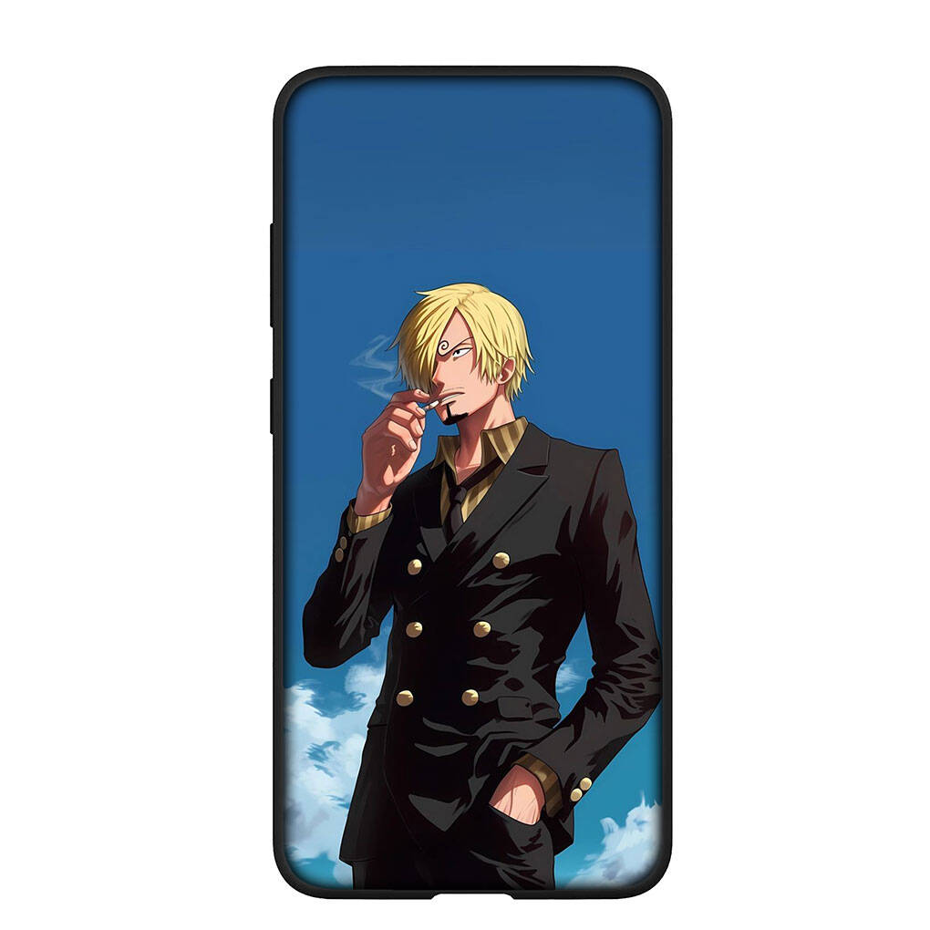 Phone Case for iPhone 17 15 16 Plus Xiaomi Poco X7 X6 F8 F7 M8 C85 C75 Redmi Note 14 12 11 13 Pro Max A4 14C 13C 15C Cute Luffy One Pieces Sanji Cover