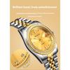 Top Brand Couple Waterproof Luminous Calendar Quartz Diamond Watch
