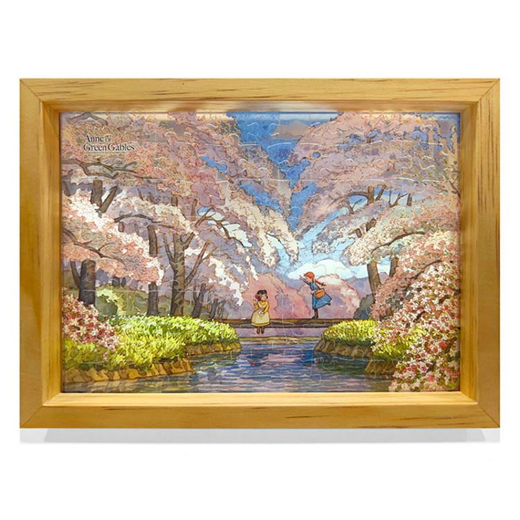 100-teiliges Puzzle – Anne auf Green Gables – Versprechen (Mini. Kristall. Rahmen), beliebtes koreanisches Puzzle