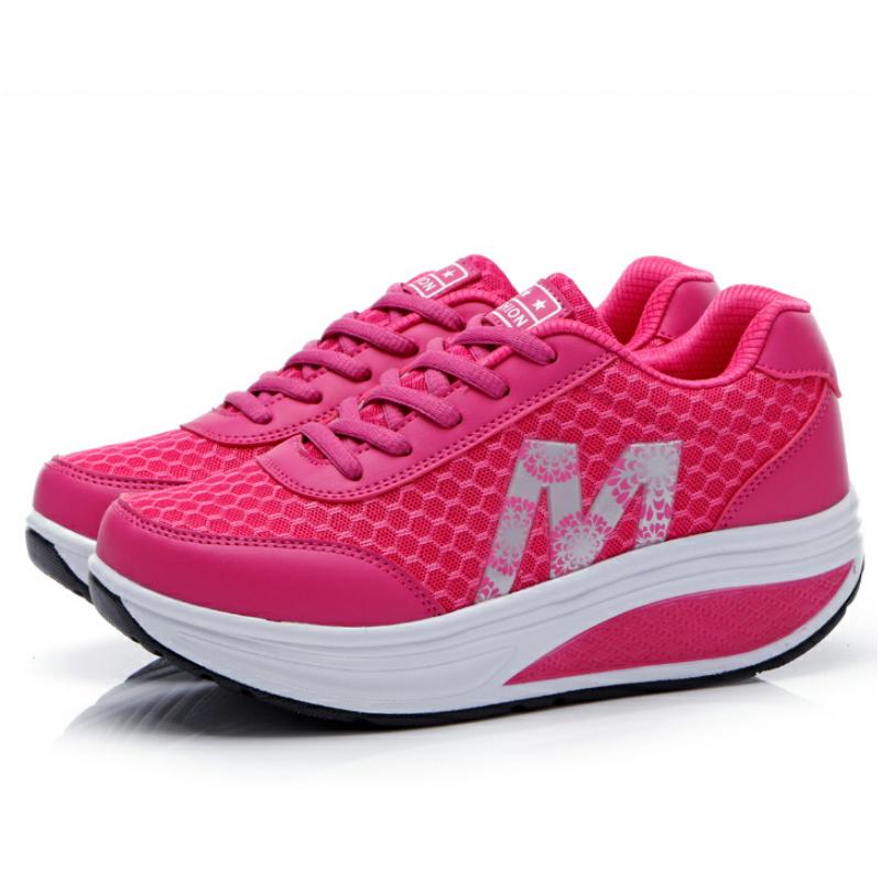 Women's Fashion Casual Mesh Breathable Sports Fitness Shoes
