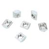 50pcs 20 Series T Slot Nut Sliding Mechanism T Slot Bolt Aluminum Profile Nut  For 2020 Series