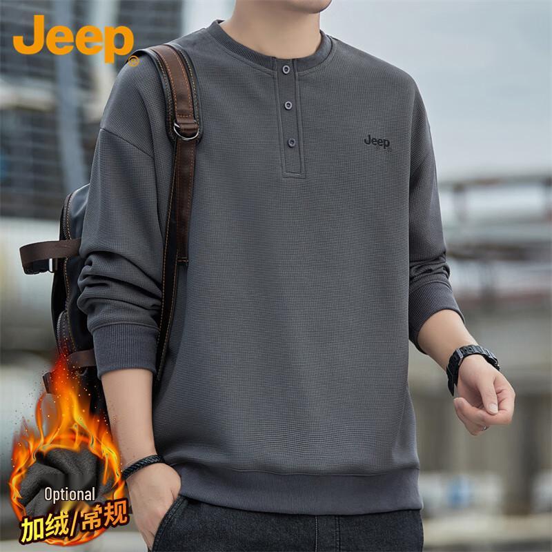 

JEEP Men s Casual Long Sleeve Sweatshirt XL