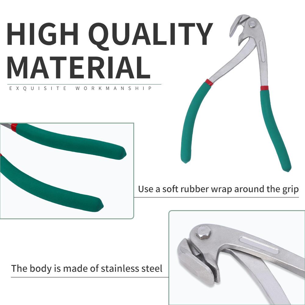 Car Edge Repair Tools Pliers Auto Body Metal Paintless Dent Repair Tool for Wheel Eyebrow Flat Hole Pliers Universal Application