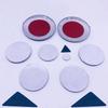 KCWH1 11pcs/sets 74mm 50mm 56mm 60mm For Alfa Romeo 147 159 Giulia Stelvio Mito Tonale Steering Wheel Stickers Car Hood Front Emblem