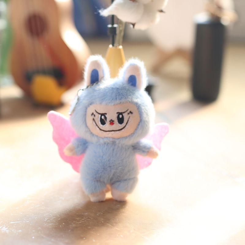 Cute Cute Angel Ragbub Pendant Plush Toy Doll Cartoon Rabbit Bag Hanging Keychain