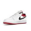 Air Jordan 1 Low GS White Gym Red Kids Sneakers Black 553560-118