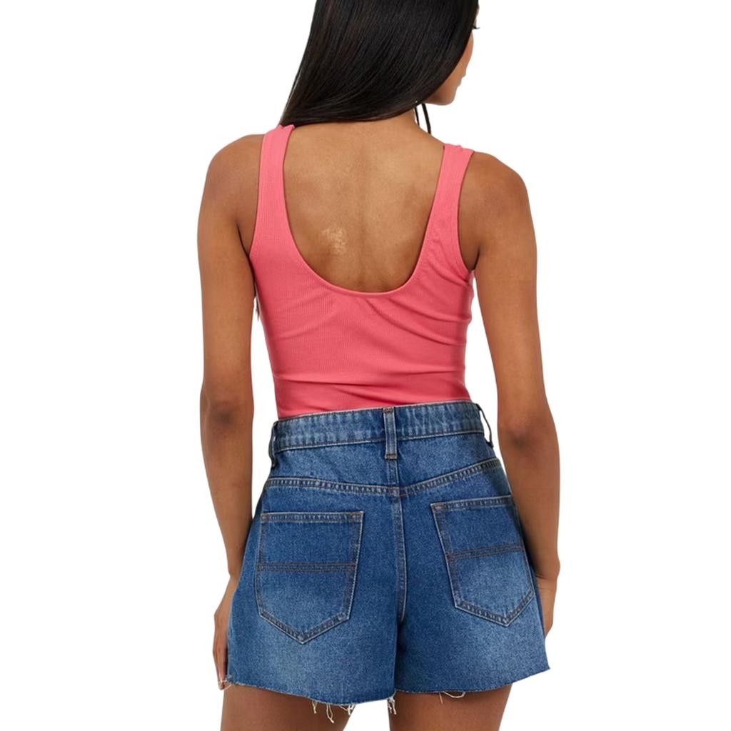 BRAVE SOUL Womens/Ladies Lace Up Bodysuit