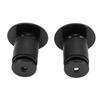 2PCS Bike Handlebar Plugs Aluminum Alloy Silicone Expanding Locking Bar End Caps Replacement for Mountain Road Bikes