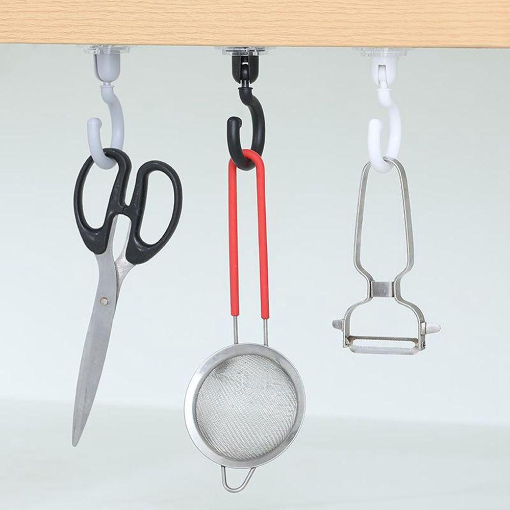 Heavy Duty Ceiling Reusable Strong Cabinet Floor Hooks Overhead Hooks Wall Hooks Adhesive Hooks