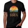 Easily Distracted By Birds Tshirt Big And Tall Gym Tshirt