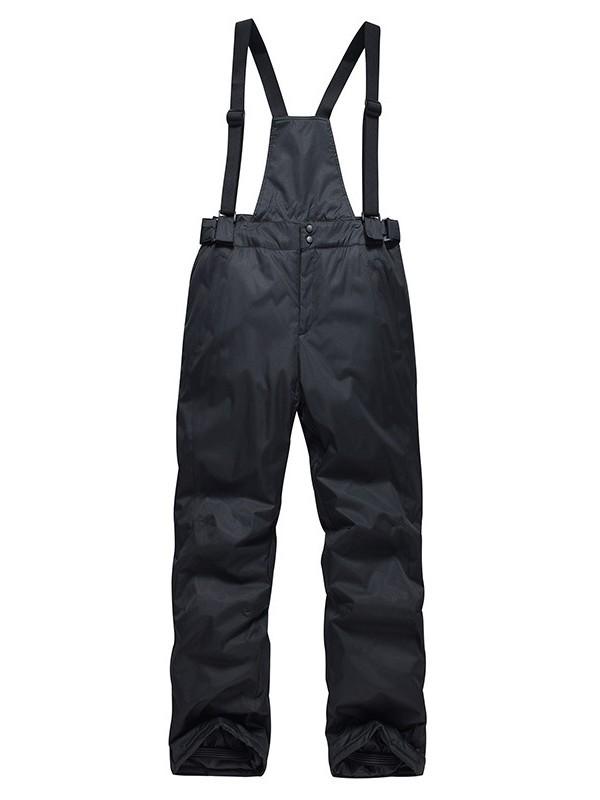 Pantaloni da Sci Invernali Impermeabili Taglie Forti da Uomo - Caldi, Spessi, Adatti per Ciclismo all'Aperto e Magazzini Frigoriferi.
