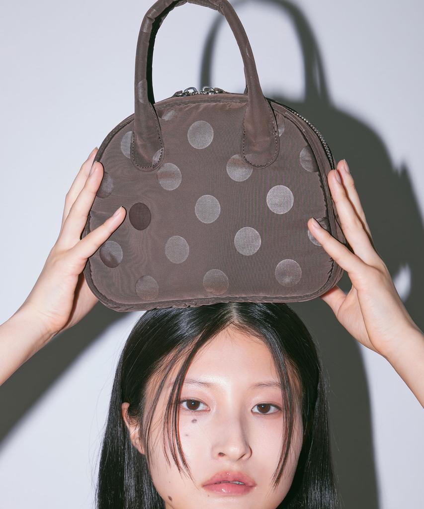 Haveawhale Polka Dots Tote Bag (Br)