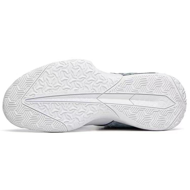 Anta Speedy 2 Comfortable Textile, Synthetic Leather Slip Resistant Abrasion Resistant Mid top Vintage Basketball Shoes 112141606-5