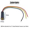 9x30mm 650nm 5mW Dot Point Red Laser Module with TTL Signal Modulation
