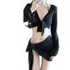 Elegante Bikini a Quattro Pezzi Slim-Fit – Costumi da Bagno Pura Voglia per Vacanze & Terme