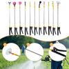 Retractable Spraying Rod Stainless Steel Adjustable Garden Sprayer Wand Watering Tool for Outdoor Plants Cleaning