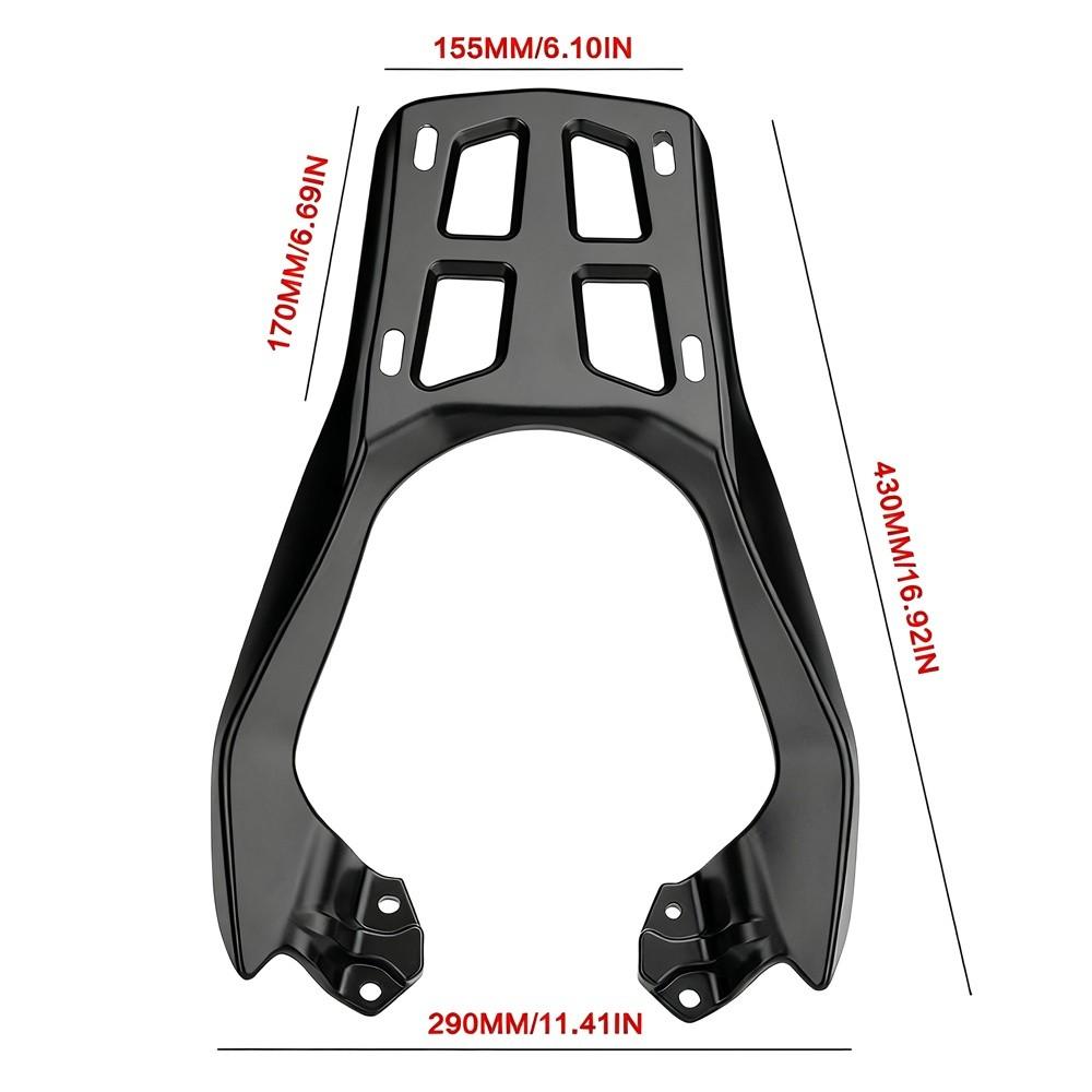 Aluminum Top Box Bracket Motorcycle Rear Boot Roof New Rear Bracket for MIO I125