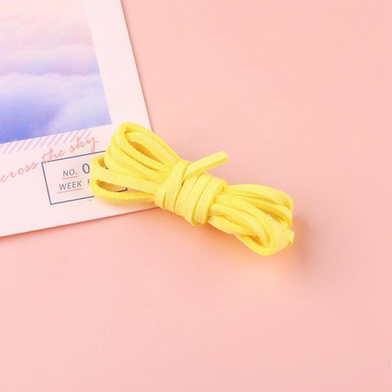 Korean suede rope for DIY jewelry making, 3mm braided wire for bracelets and necklaces. Add a touch of handmade to your accessories!