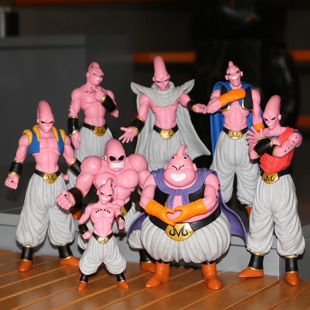 Big Size 8pcs/set Dragon Ball Z Buu PVC Action Figure Collection Model Toys 12-20cm
