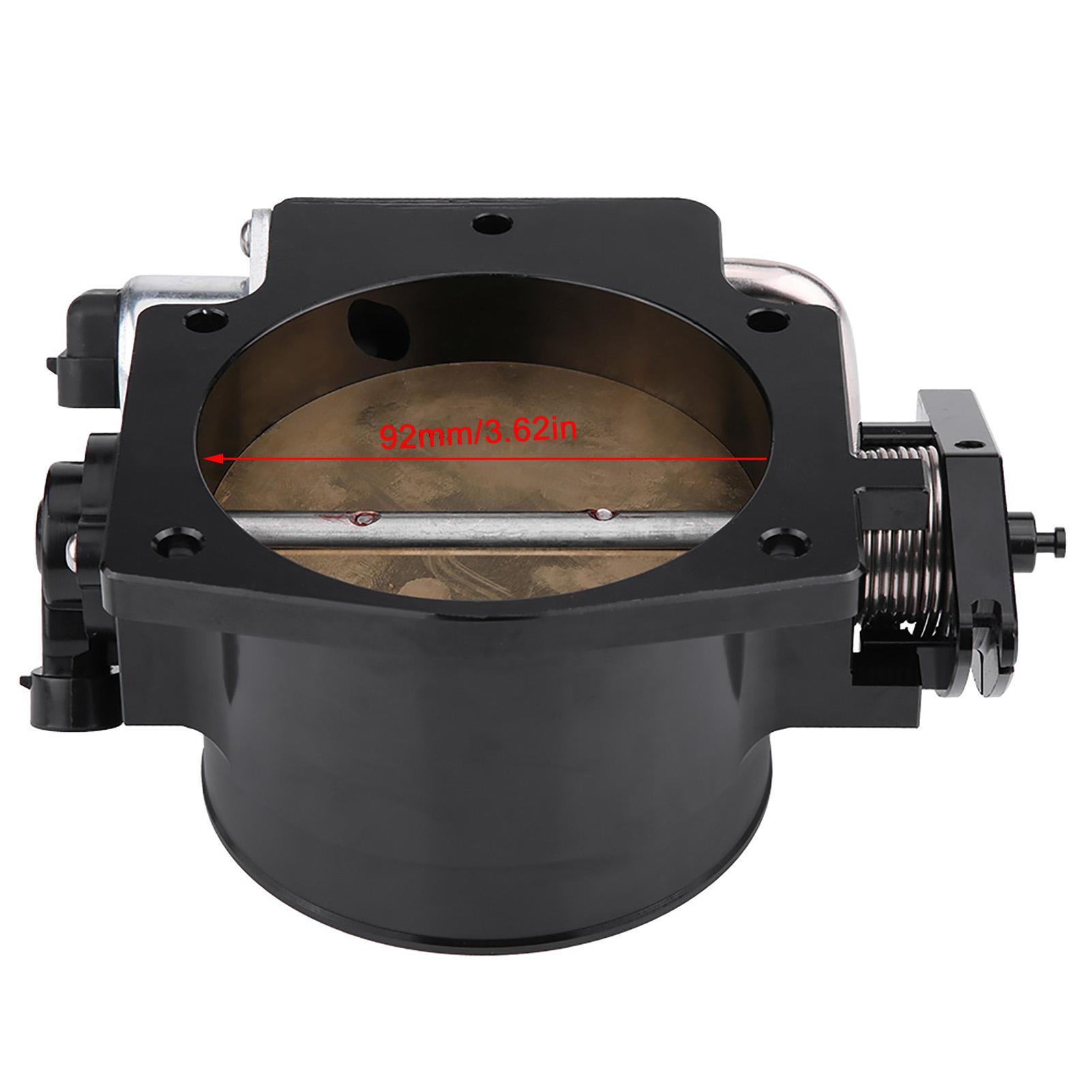 

92 мм корпус дроссельной заслонки TPS IAC Датчик положения дроссельной заслонки Управление холостым ходом для LSX LS LS1 LS2 LS7 белый