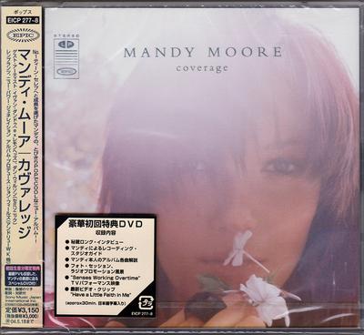 CD MANDY MOORE - Coverage (first Edition) (with DVD) EICP277 Epic 2003 Japan Rock Used