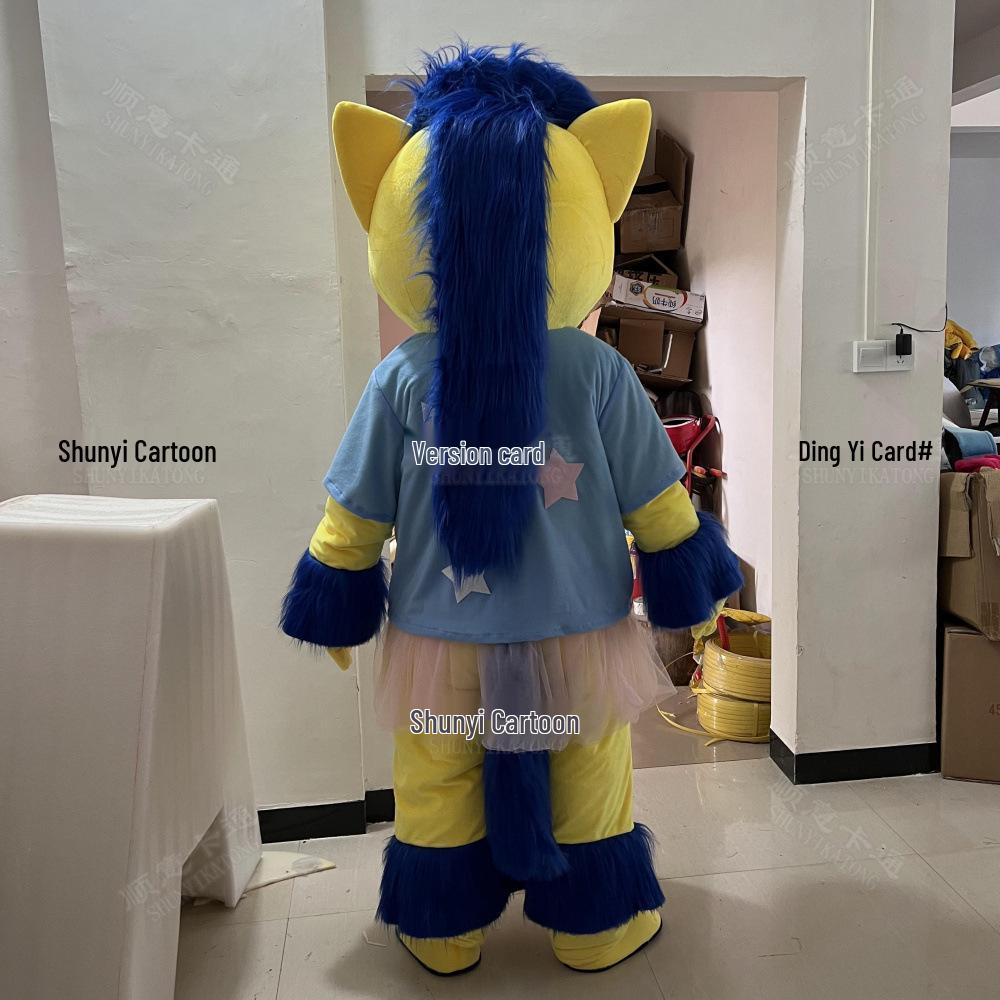 Unicorn Mascot Costume for Performances and Parties